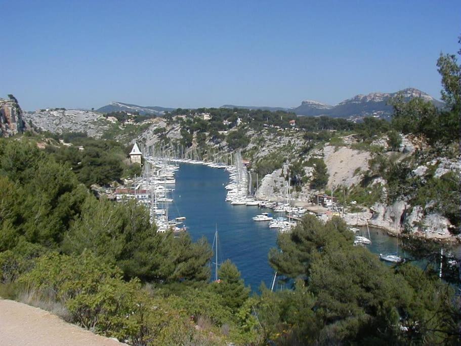 Cassis Calanques, 2 Pieces Grande Terrasse Vue Mer Extérieur photo
