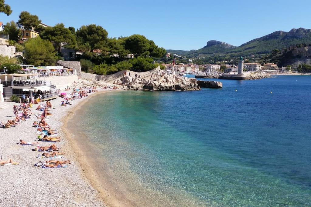 Cassis Calanques, 2 Pieces Grande Terrasse Vue Mer Extérieur photo